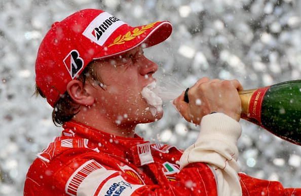 Kimi Raikkonen won his first title in the most unlikely of circumstances