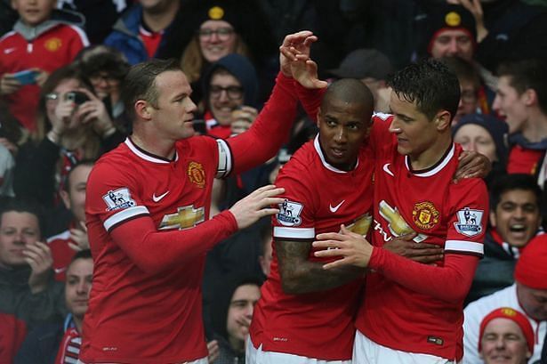 Ashley Young put up a memorable show as United beat City 4-2 at Old Trafford