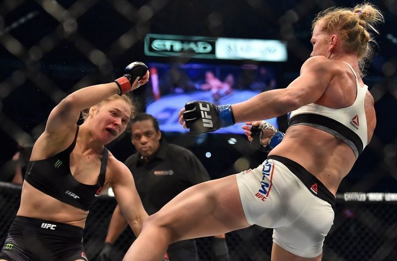 Holly Holm ended Ronda Rousey&#039;s title reign in stunning fashion