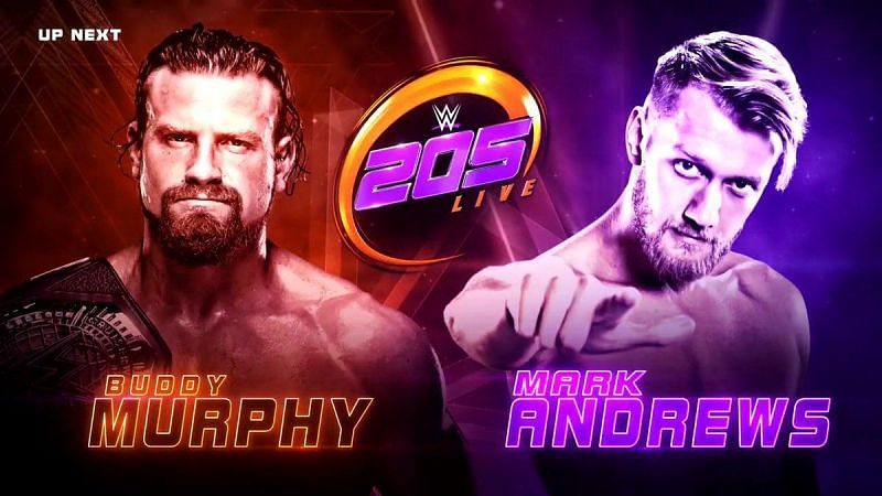 Buddy Murphy&#039;s first match since winning the Cruiserweight Title involved NXT UK&#039;s Mark Andrews