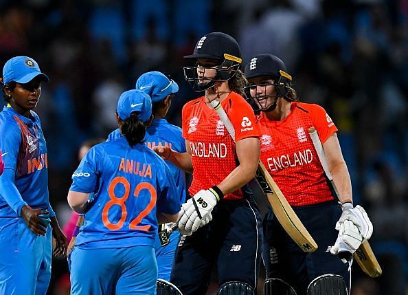 England overpowered India to book a place in the final of the 2018 Women&#039;s World T20