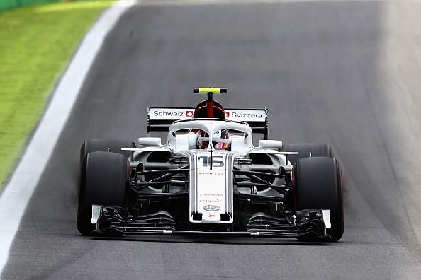 Charles Leclerc had an excellent race in Brazil to finish as best of the rest
