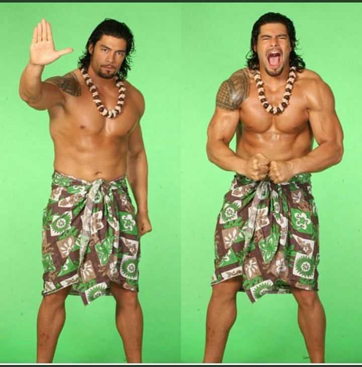 His first ever gimmick in the world of pro-wrestling and WWE was Roman Leakee or often called as only Leakee