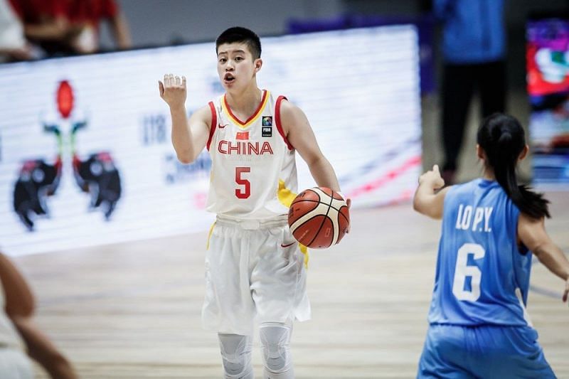 Yuan Li from China scored a double-double - 20 pts, 11 assists (Image Courtesy: FIBA)