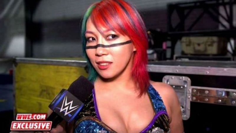Where does Asuka stand if Ronda Rousey moves to Monday Night Raw