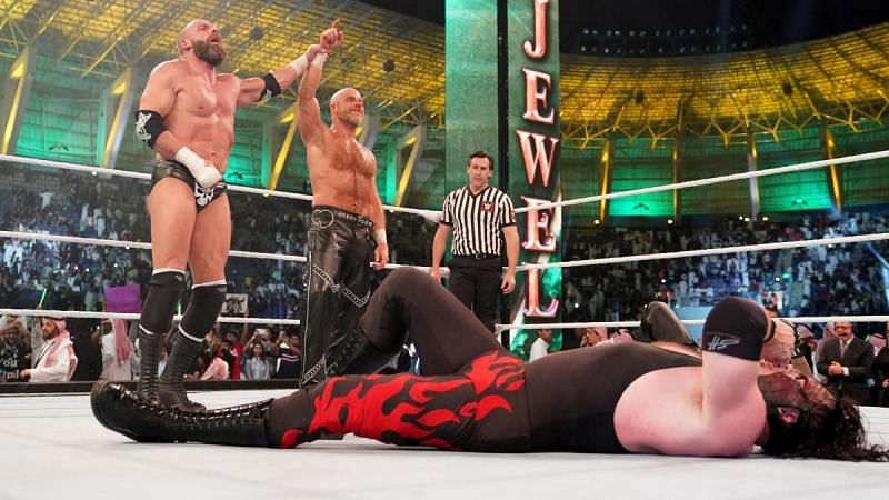 Triple H was visibly injured