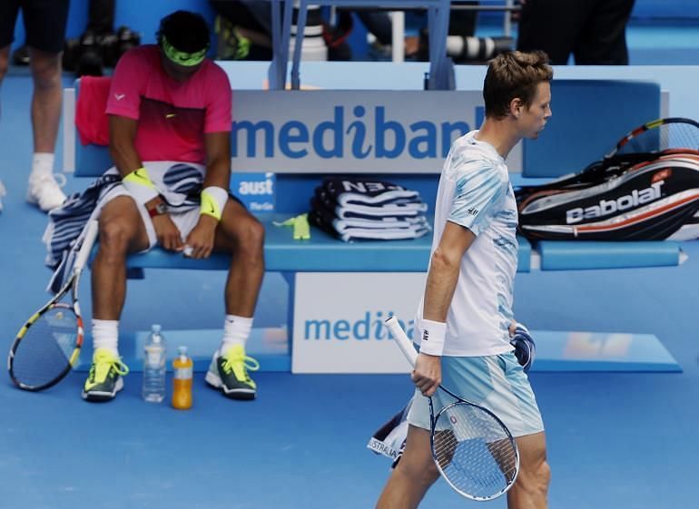 Nadal ran out of ideas against Berdych&#039;s gutsy display