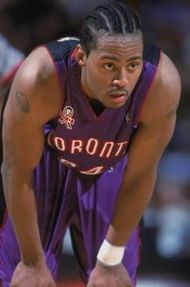 Morris Peterson looks on