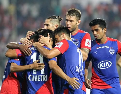 Bengaluru FC players celebrate