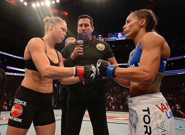Ronda Rousey prepares to battle Liz Carmouche in the main event of UFC 157