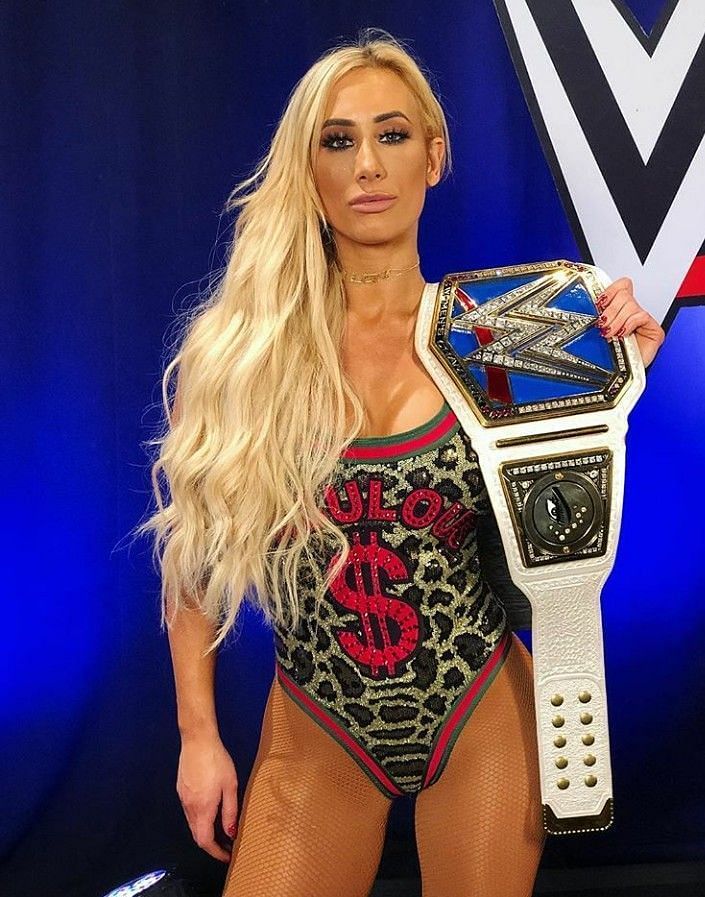 Carmella was nowhere near the SmackDown Women&#039;s Championship back then in November 2016
