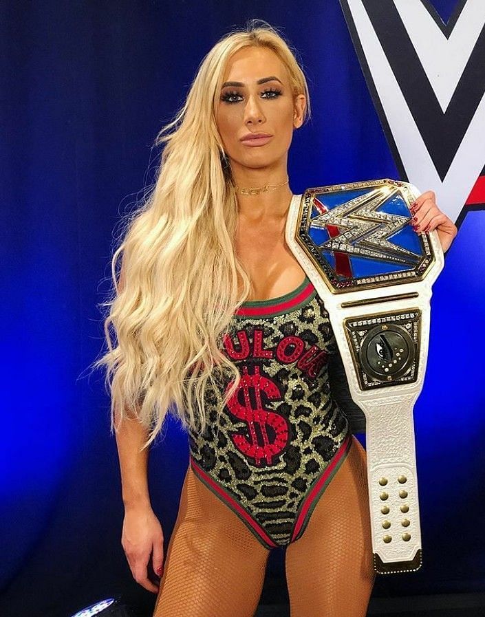 Carmella was nowhere near the SmackDown Women's Championship back then in November 2016