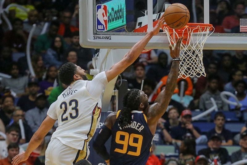 Anthony Davis had career-high 10 blocks on his birthday. Credit: SB Nation