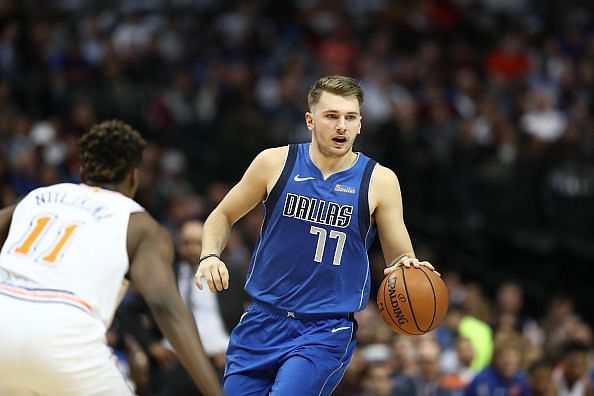 Luka Doncic has set the league ablaze in his rookie season