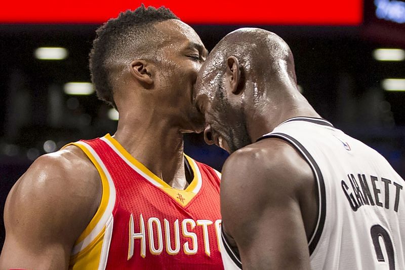 Dwight Howard and Kevin Garnett came to blows in 2015
