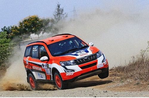 Gaurav Gill in action - Coffee Day Rally