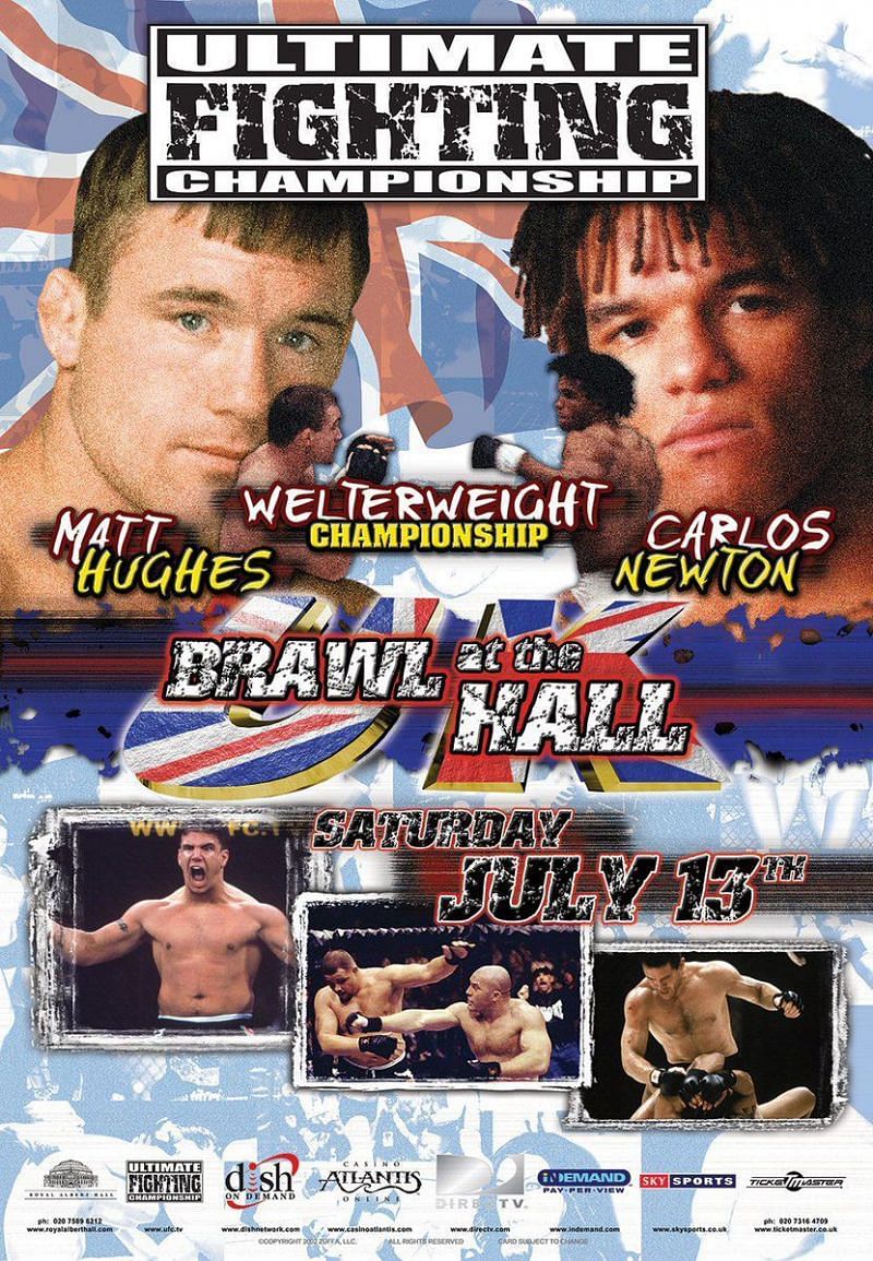 UFC 38 was the first UFC event hailing from the United Kingdom