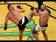 Cain Velasquez nails Travis Browne with a head kick