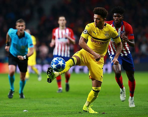 18-year-old Jadon Sancho is one to watch