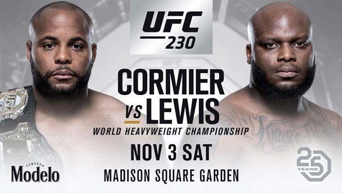 UFC 230: Daniel Cormier vs Derrick Lewis