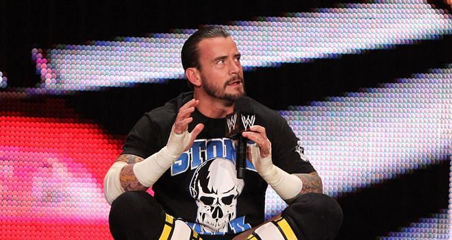 CM Punk breaking the fourth wall!