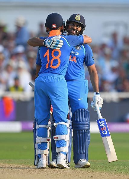 Virat Kohli and Rohit Sharma