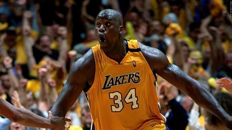 Shaquille O&#039;Neal dominated the league along with Kobe Bryant