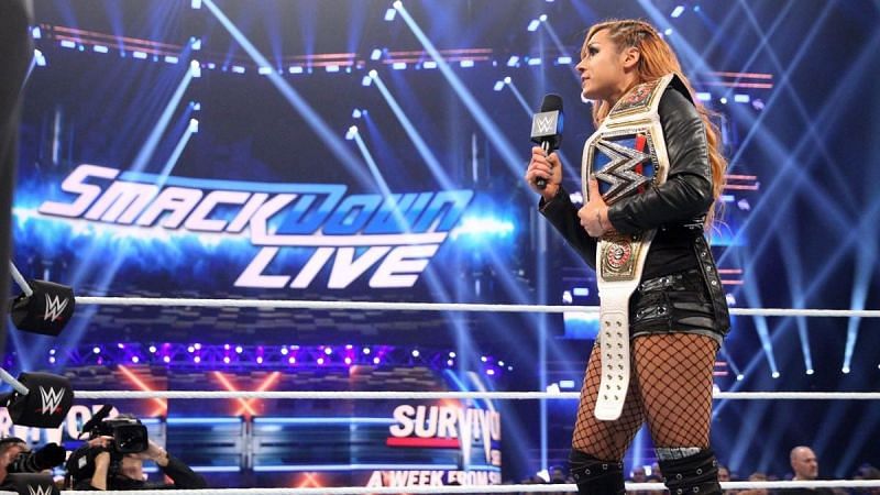 Becky says Ronda Rousey may hold a championship, but she&Atilde;&cent;&Acirc;&Acirc;s no champion.