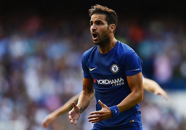 Cesc Fabregas is currently struggling for game time at Chelsea