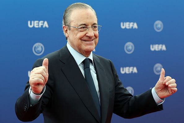 Real Madrid president, Florentino Perez is reportedly set to make a massive swoop!