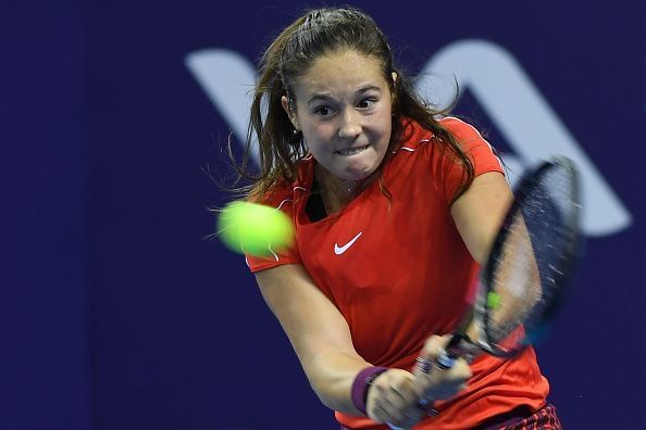 Daria Kasatkina at the 2018 WTA Elite Trophy