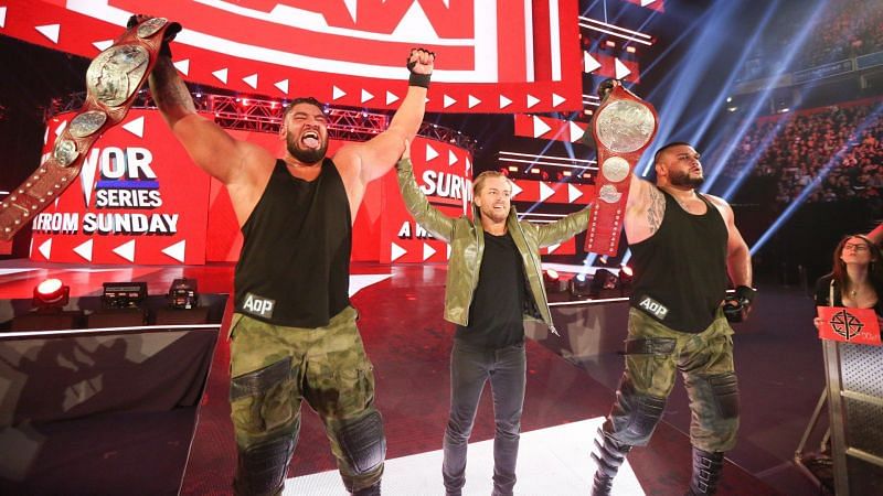 The Authors of Pain are the new RAW tag team champions