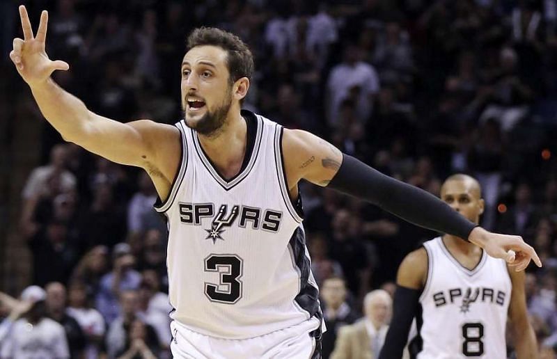 The 32-year-old Italian signed a two year deal with the San Antonio Spurs over the summer