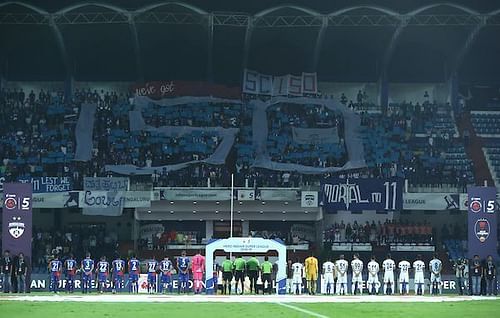 The West Block Blues' tribute to Sunil Chhetri on his 150th match for Bengaluru FC