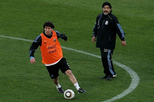 Argentina Training - 2010 FIFA World Cup