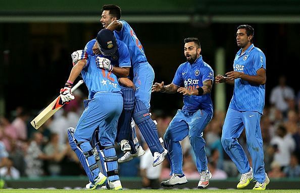 Suresh Raina&#039;s last ball boundary helped India seal a 3-0 whitewash