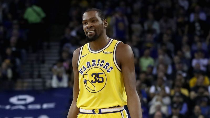 WATCH: Durant hits ridiculous step-back three-pointer to force overtime