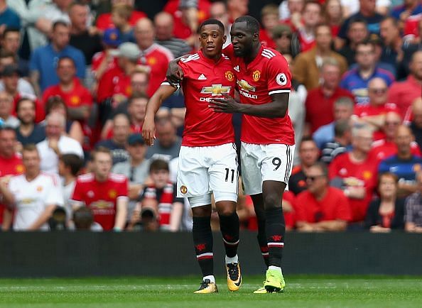 Lukaku is likely to start for tactical reasons. Martial on the other hand has been in good form.