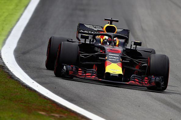 Daniel Ricciardo finished the Brazilian Grand Prix in the fourth place