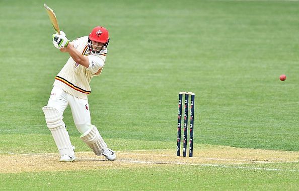 Lehmann hits out during the Sheffield Shield