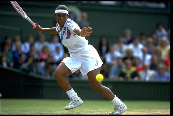 Zina Garrison at Wimbledon