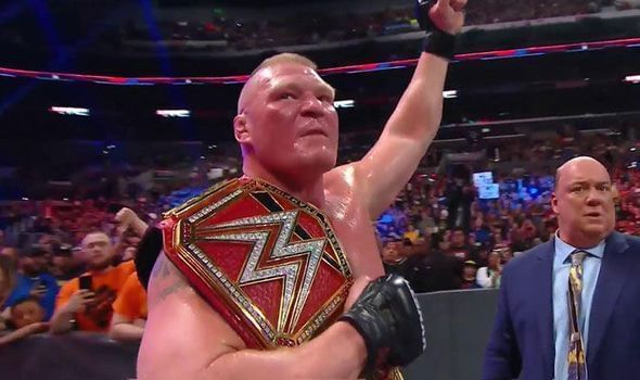 Brock Lesnar is the current Universal Champion of the red brand