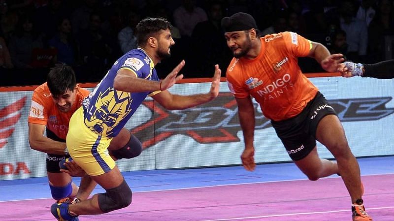 Surender Singh was in top form today for U Mumba