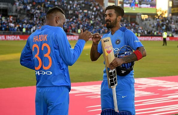 Hardik Pandya and KL Rahul