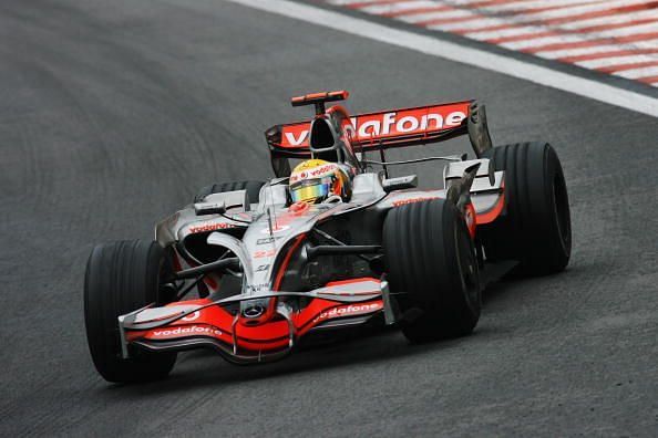 Lewis Hamilton won his first championship with McLaren in 2008.