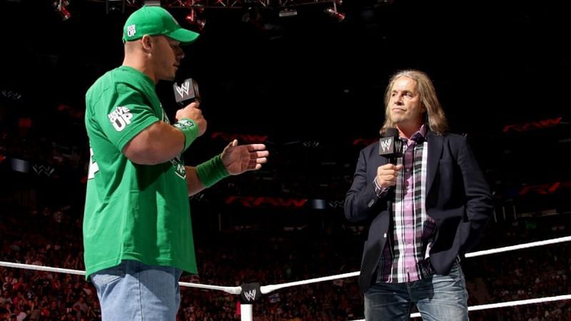 John Cena and Bret Hart have very different legacies, but very similar clout at the Survivor Series event.