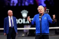 Bjorn Borg at the 2018 Laver Cup Presentation