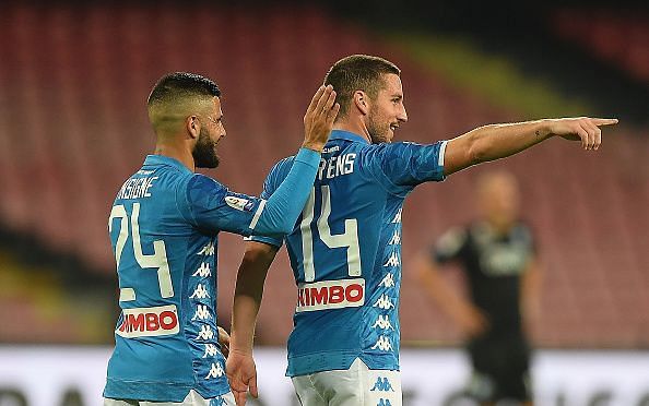 Insigne and Mertens have been fabulous so far for Napoli