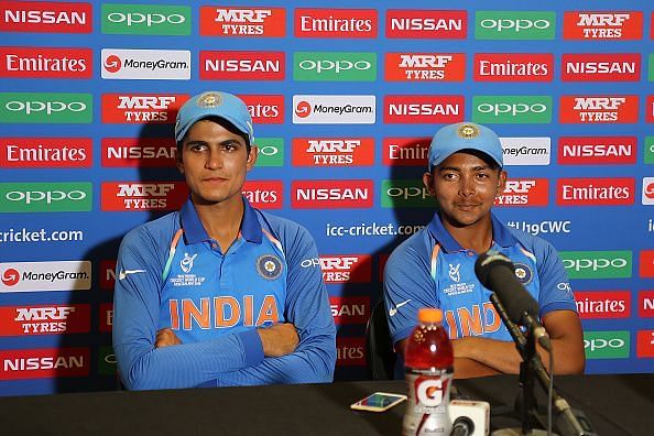 Shubman Gill and Prithvi Shaw are knocking on the doors of the Indian ODI team
