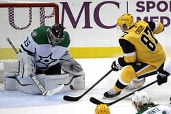 Crosby scores in return, Penguins pound Stars 5-1